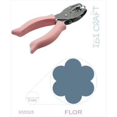 PERFORADORA PINZA FLOR 5 MM