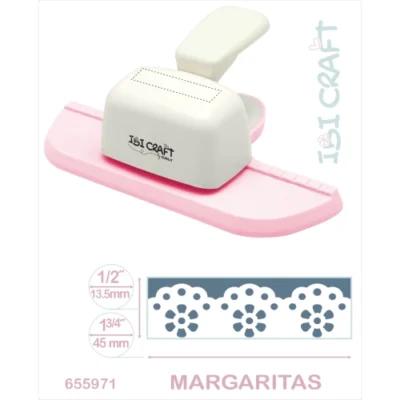 PERFORADORA ARTISTICA DE GUARDAS JUMBO MARGARITAS