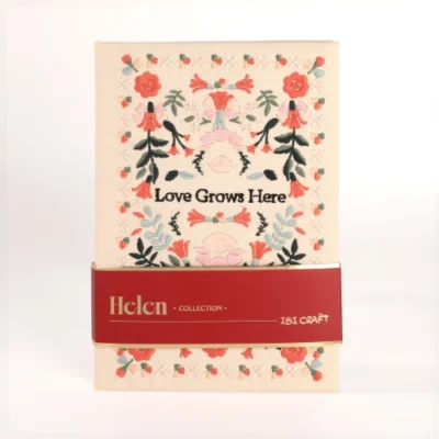 Cuaderno A5 Bordado Helen Ibicraft