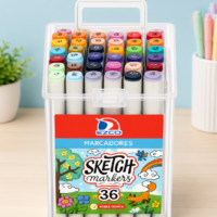 Marcadores Sketch Doble punta x36