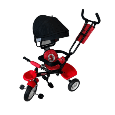 Triciclo Infantil de Spiderman Giratorio 360°