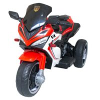 Moto de Carrera Deportiva Infantil a Batería 6V Cromer con Luces