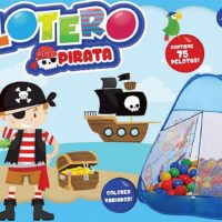 Pelotero de Pirata con pelotas
