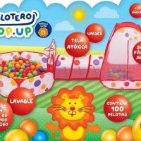 Pelotero Pop Up con pelotas