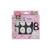 PERFORADORA ARTISTICA 10 mm 3-8\" SET x 8 DISEÑOS