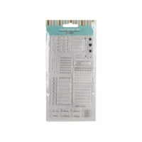 SELLO SILICONADO CRISTAL 4X7\" PLANNERS