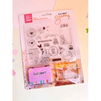 STAMP SET (SELLOS+ALMOHADILLA+BASE) EMPRENDEDOR